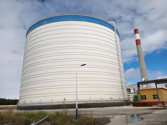 山东粉煤灰储存罐气化出料系统选型安装